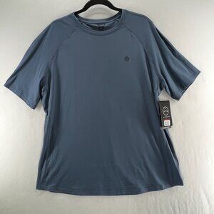 All Terrain Gear X Wrangler Performance Tee XL Crewneck Stretch Vintage Indigo